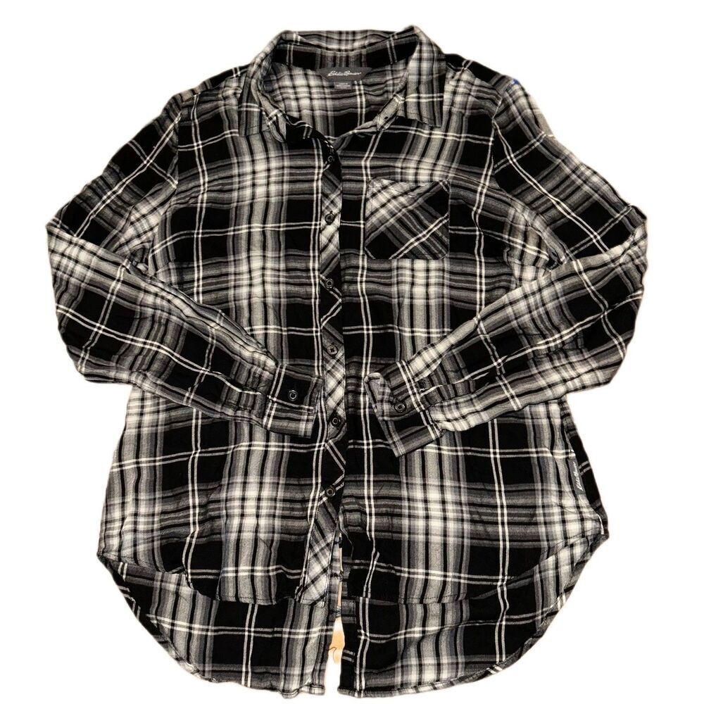 Eddie Bauer Button Up Flannel Small